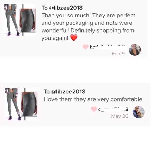 PUMA Logo Leggings in Olive Army Green NWT - Picture 5 of 13